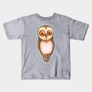 Sad little owl Kids T-Shirt